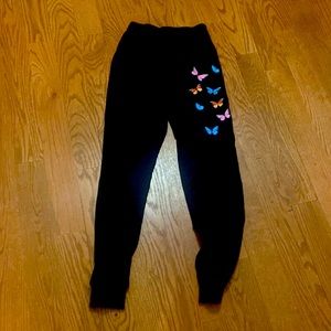 Butterfly sweatpants